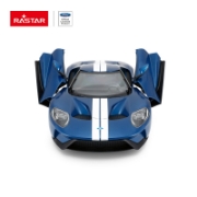 Imagine MASINA CU TELECOMANDA FORD GT ALBASTRU CU SCARA 1 LA 14