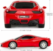 Imagine MASINA CU TELECOMANDA FERRARI 458 SCARA 1 LA 24