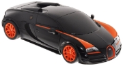 Imagine MASINA CU TELECOMANDA BUGATTI GRAND SPORT VITESSE NEGRU CU SCARA 1 LA 24