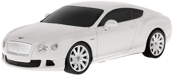 Imagine Mașină cu telecomandă Bentley Continental GT alb, scară 1:24