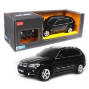 Imagine MASINA CU TELECOMANDA BMW X5 NEGRU CU SCARA 1 LA 18