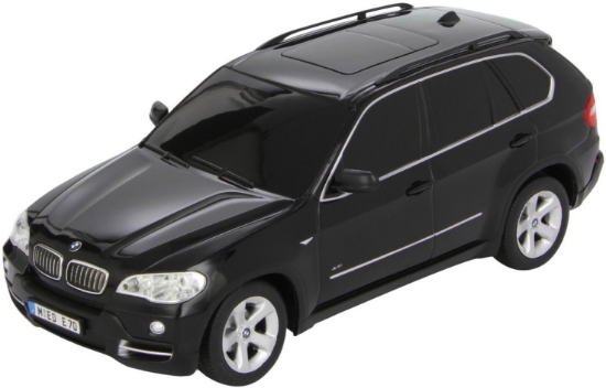 Imagine MASINA CU TELECOMANDA BMW X5 NEGRU CU SCARA 1 LA 18