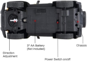 Imagine MASINA CU TELECOMANDA JEEP WRANGLER RUBICON GALBEN CU SCARA 1 LA 24