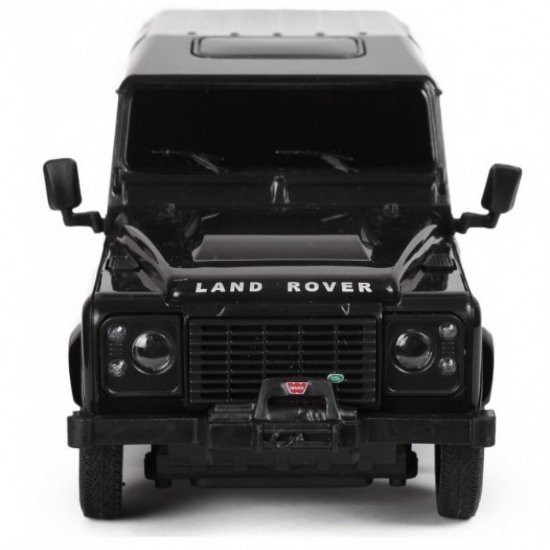 Imagine MASINA CU TELECOMANDA LAND ROVER DEFENDER NEGRU CU SCARA 1 LA 24
