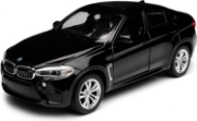 Imagine Mașinuță metalică BMW X6M negru scara 1 la 24