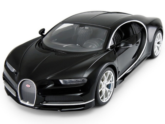 Imagine MASINA CU TELECOMANDA BUGATTI CHIRON NEGRU SCARA 1 LA 14