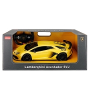 Imagine MASINA CU TELECOMANDA LAMORGHINI AVENTADOR SVJ GALBEN SCARA 1 LA 14