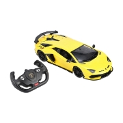 Imagine MASINA CU TELECOMANDA LAMORGHINI AVENTADOR SVJ GALBEN SCARA 1 LA 14