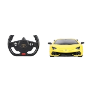 Imagine MASINA CU TELECOMANDA LAMORGHINI AVENTADOR SVJ GALBEN SCARA 1 LA 14