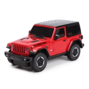 Imagine MASINA CU TELECOMANDA JEEP WRANGLER JL ROSU SCARA 1 LA 24