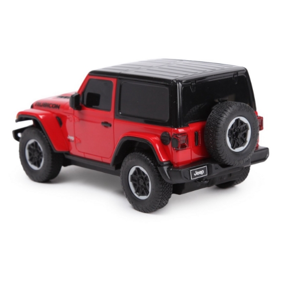 Imagine MASINA CU TELECOMANDA JEEP WRANGLER JL ROSU SCARA 1 LA 24