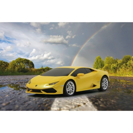 Imagine MASINA CU TELECOMANDA LAMBORGHINI HURACÁN LP610-4 GALBEN CU SCARA 1 LA 24