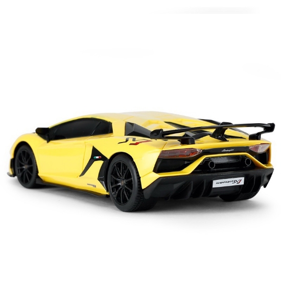 Imagine MASINA CU TELECOMANDA LAMBORGHINI GALBEN CU SCARA 1 LA 24