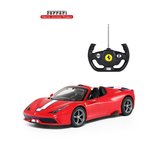 Imagine MASINA CU TELECOMANDA FERRARI 458 ROSIE SCARA 1 LA 14