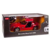 Imagine MASINA CU TELECOMANDA MERCEDES-BENZ SLS ROSU SCARA 1 LA 14