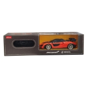 Imagine MASINA CU TELECOMANDA MCLAREN SENNA PORTOCALIU CU SCARA 1 LA 24