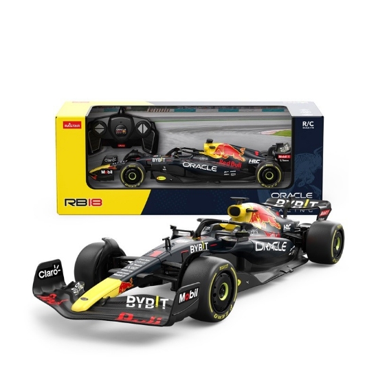 Imagine MASINA CU TELECOMANDA ORACLE RED BULL RACING RB18 CU SCARA 1 LA 18