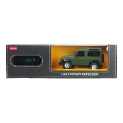 Imagine MASINA CU TELECOMANDA LAND ROVER DEFENDER VERDE CU SCARA 1 LA 24