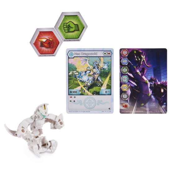Imagine BAKUGAN S4 BILA CLASICA NEO DRAGONOID ALB