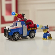 Imagine Patrula Cățelușilor vehicul de salvare mașină de pompieri și figurină Chase