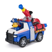 Imagine Patrula Cățelușilor vehicul de salvare mașină de pompieri și figurină Chase