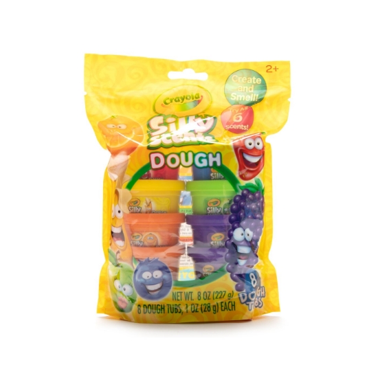 Imagine CRAYOLA SILLY SCENTS SET 8 BORCANASE CU PLASTILINA PARFUMATA