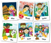 Imagine Hape Puzzle 2-în-1 Turul lumii