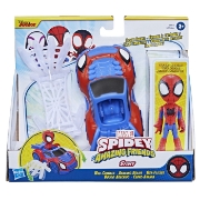 Imagine SPIDEY PRIETENII EXTRAORDINARI SET MASINUTA SI FIGURINA SI ACCESORIU SPIDEY