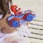Imagine SPIDEY PRIETENII EXTRAORDINARI SET MASINUTA SI FIGURINA SI ACCESORIU SPIDEY