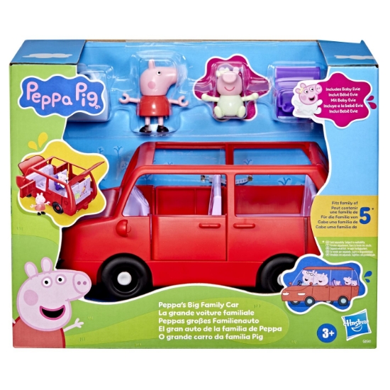 Imagine PEPPA PIG MASINA FAMILIEI PEPPA CU FIGURINE