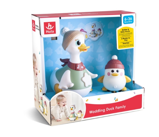 Imagine Jucarie interactiva familia de ratuste la plimbare