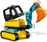 Imagine LEGO DUPLO  CAMION SI EXCAVATOR PE SENILE 10931