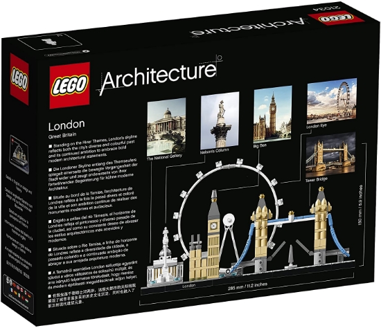 Imagine LEGO ARHITECTURE LONDON 21034