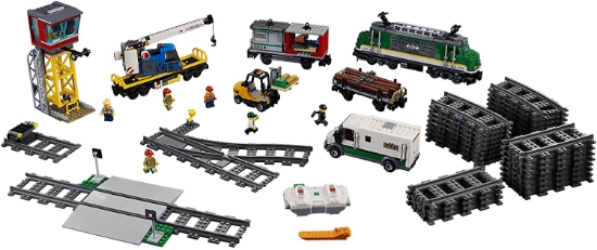 Imagine LEGO CITY TREN MARFAR