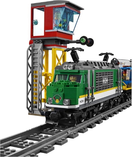 Imagine LEGO CITY TREN MARFAR