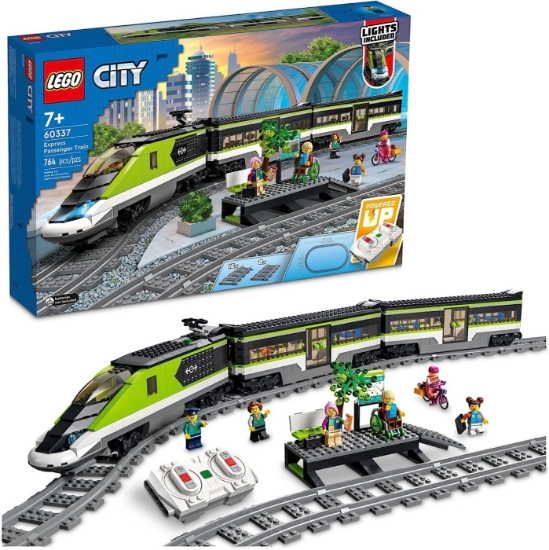 Imagine LEGO CITY TREN EXPRES DE PASAGERI 60337