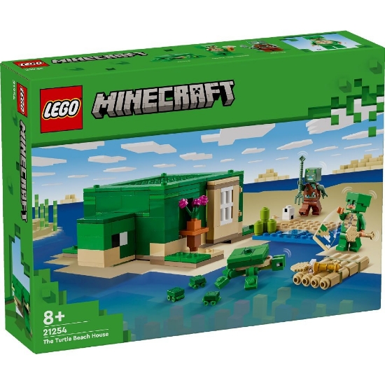 Imagine LEGO MINECRAFT CASA DE PE PLAJA TESTOASELOR 21254