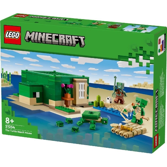 Imagine LEGO MINECRAFT CASA DE PE PLAJA TESTOASELOR 21254