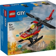 Imagine LEGO CITY ELICOPTER DE POMPIERI 60411