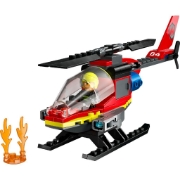 Imagine LEGO CITY ELICOPTER DE POMPIERI 60411