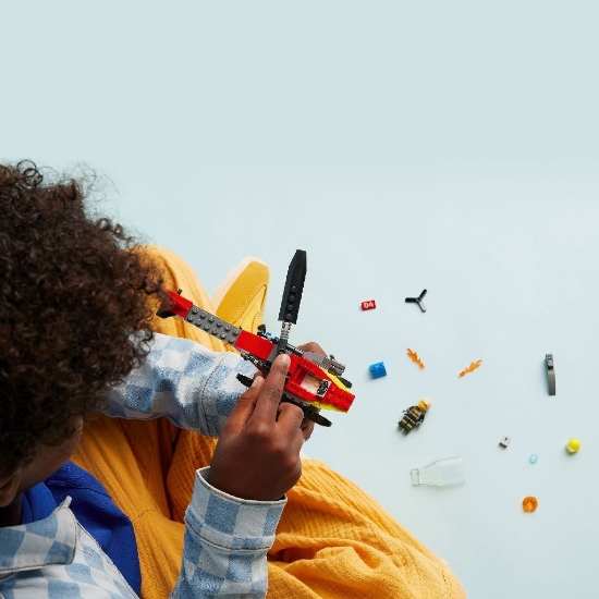 Imagine LEGO CITY ELICOPTER DE POMPIERI 60411