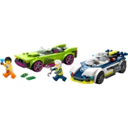 Imagine LEGO CITY URMARIRE CU MASINA DE POLITIE SI MASINA PUTERNICA 60415