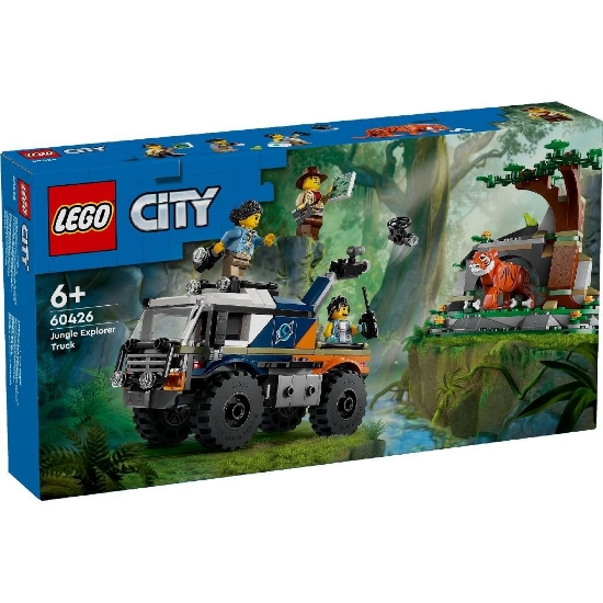 Imagine LEGO CITY CAMIONUL OFF-ROAD AL UNUI EXPLORATOR AL JUNGLEI 60426
