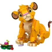 Imagine LEGO DISNEY PUIUL SIMBA, REGELE LEU 43243