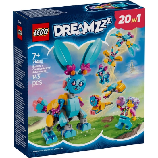 Imagine LEGO DREAMZZZ AVENTURILE CREATIVE CU ANIMALE ALE LUI BUNCHU 71488
