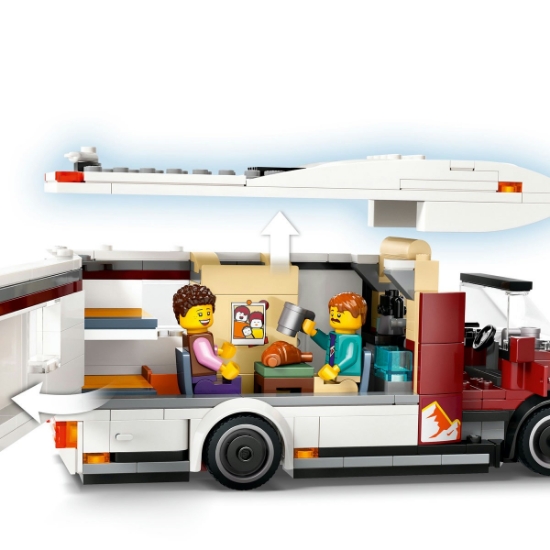 Imagine LEGO CITY RULOTA PENTRU AVENTURI DE VACANTA 60454