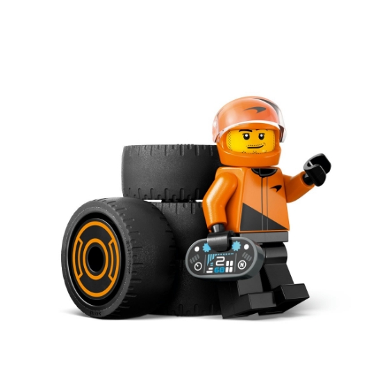 Imagine LEGO CITY PILOT F1 CU MASINA DE CURSE MCLAREN 60442