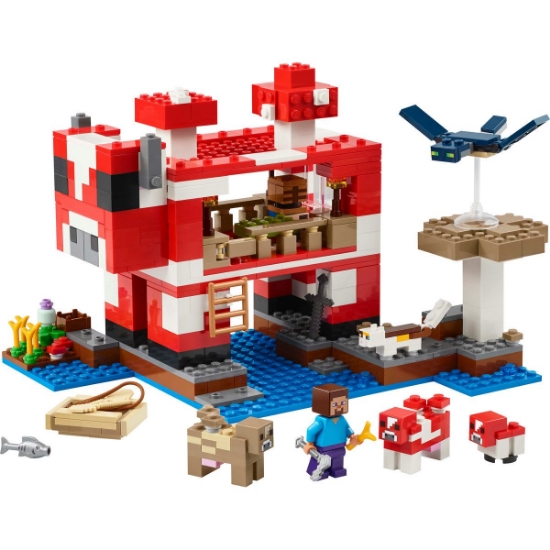 Imagine LEGO MINECRAFT CASA MOOSHROOM 21270