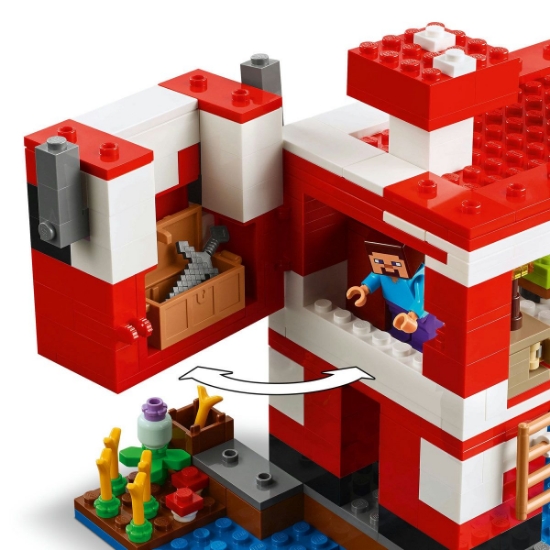 Imagine LEGO MINECRAFT CASA MOOSHROOM 21270