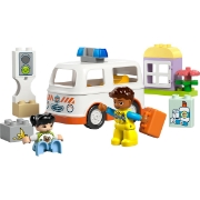 Imagine LEGO DUPLO AMBULANTA SI SOFER 10447